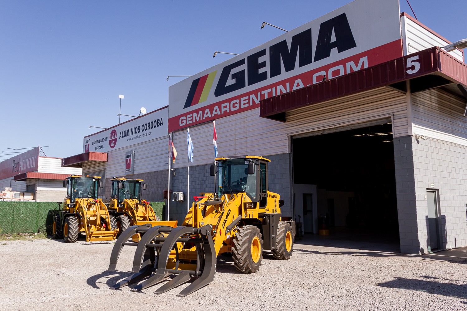 GEMA Maquinas viales y agrícolas