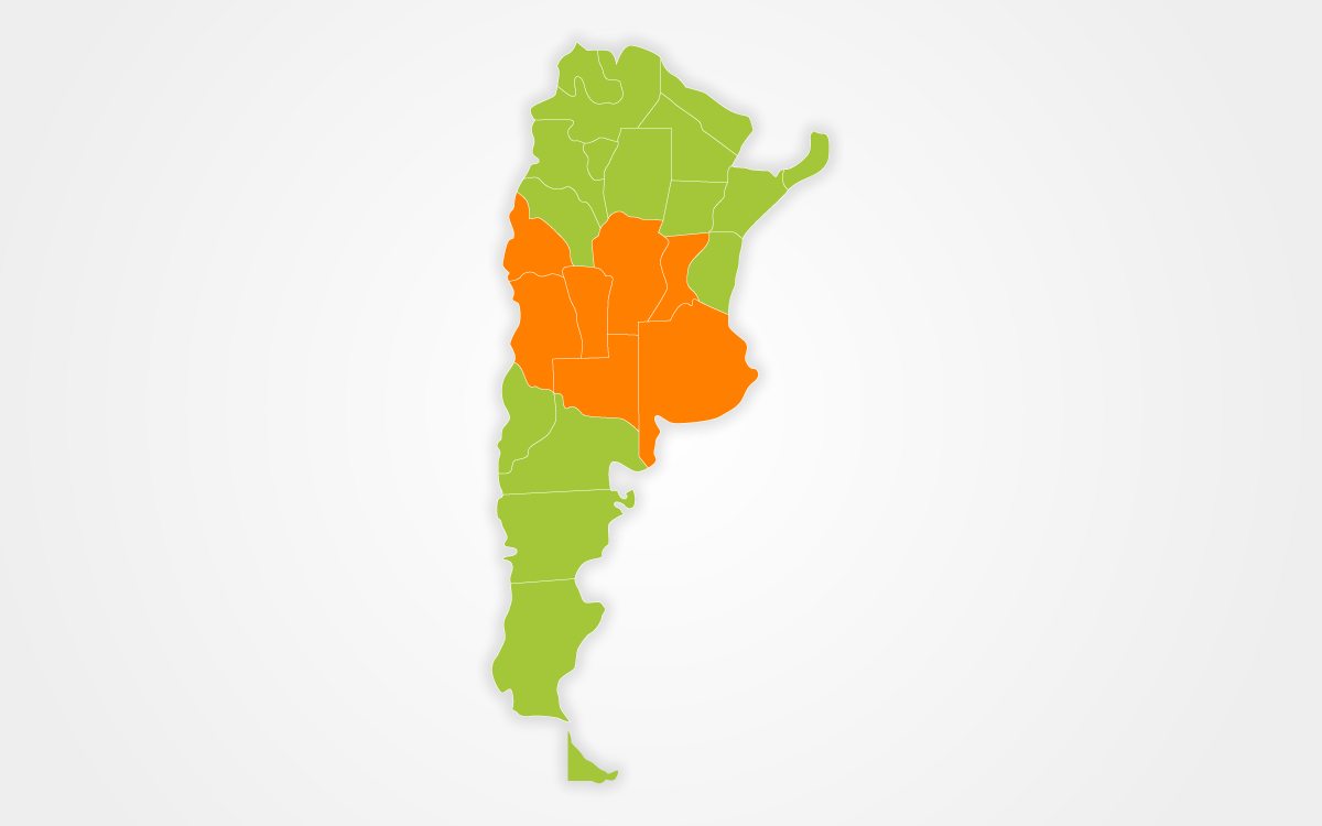 Mapa Argentina