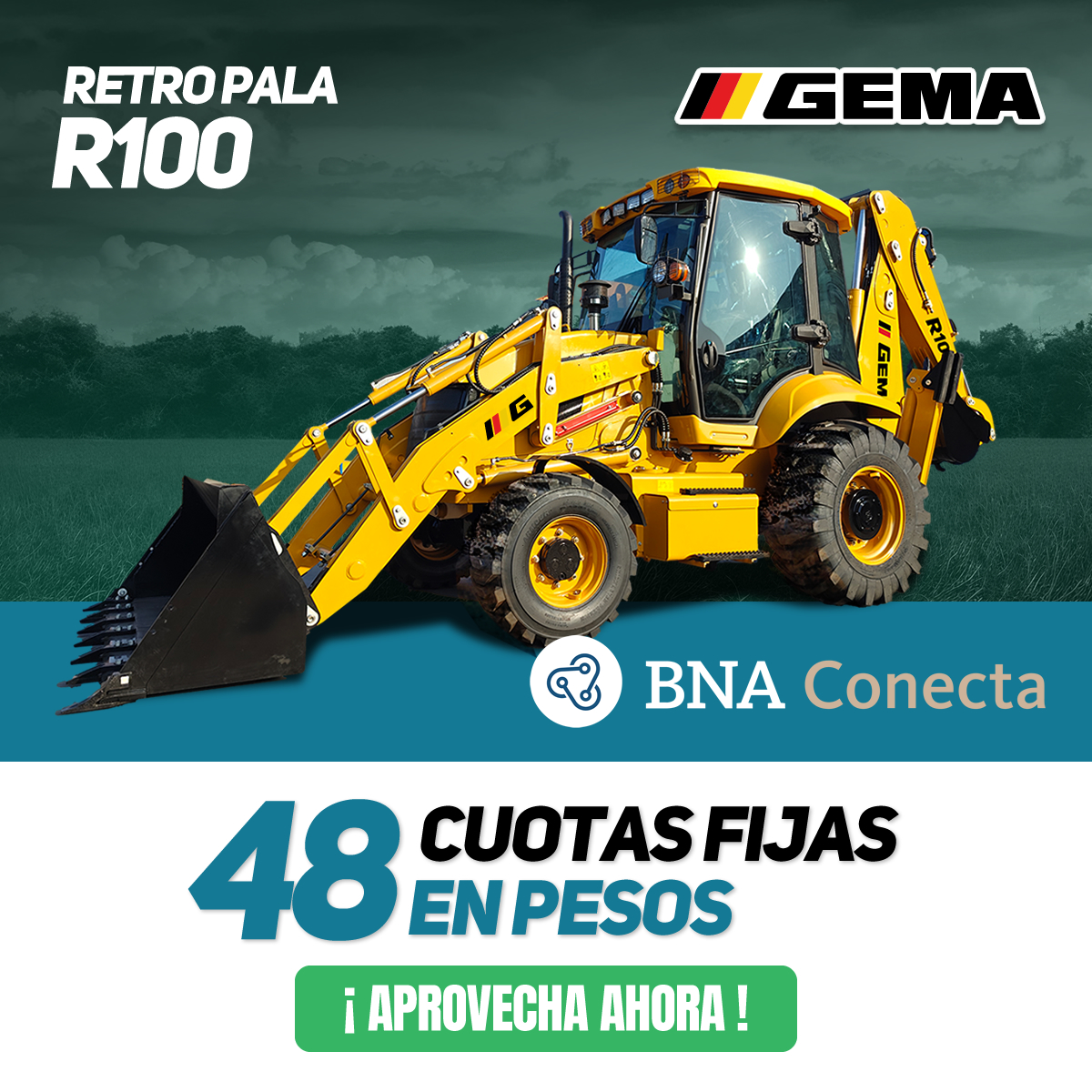 BNA Conecta - 48 cuotas Retro Palas